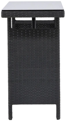 Venture Design Šoninis stalas, Padova, 120x40 cm, Juodas