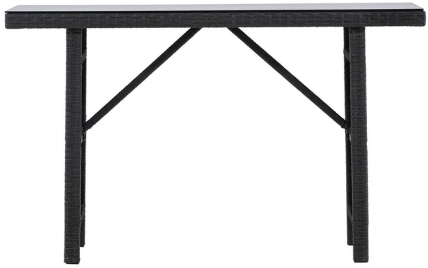 Venture Design Šoninis stalas, Padova, 120x40 cm, Juodas