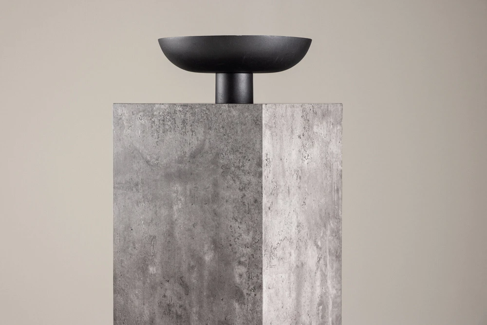 Venture Design Šoninis stalas, Ramsvik, 40x130 cm, Pilka