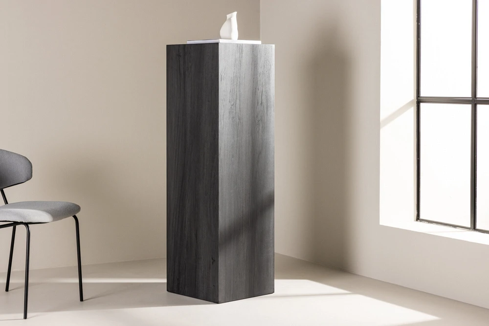 Venture Design Šoninis stalas, Ramsvik, 40x130 cm, Juodas