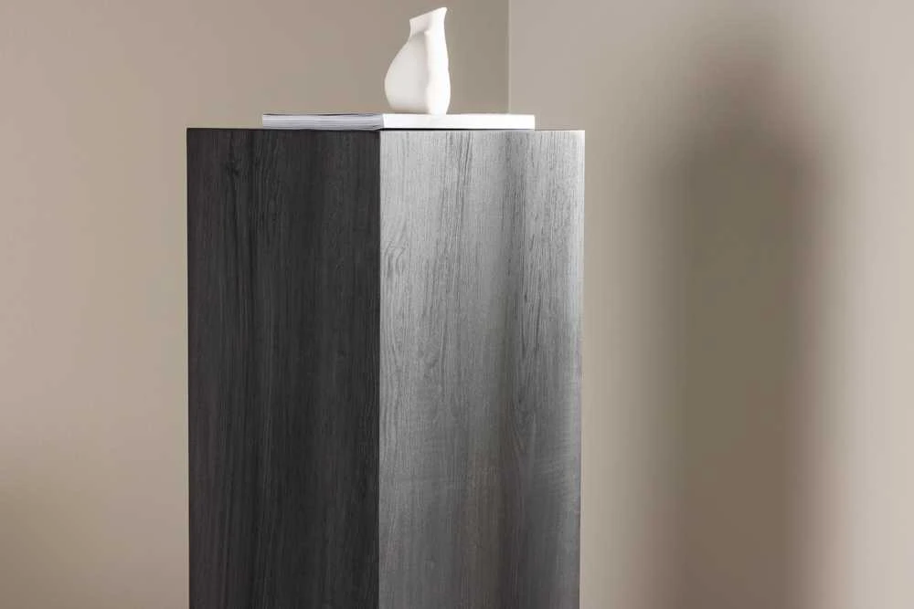 Venture Design Šoninis stalas, Ramsvik, 40x130 cm, Juodas