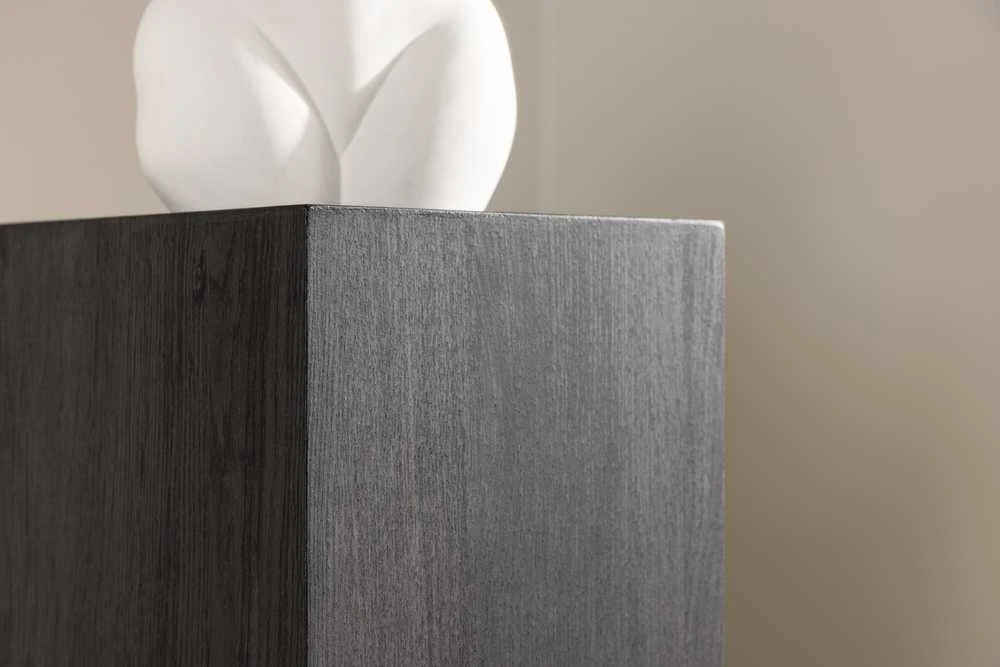 Venture Design Šoninis stalas, Ramsvik, 23x65 cm, Juodas