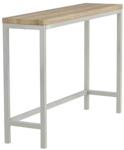Venture Design Šoninis stalas, Rise, 110x30x80 cm, Pilka