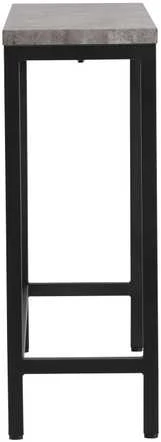 Venture Design Šoninis stalas, Rise, 110x30x80 cm, Juodas