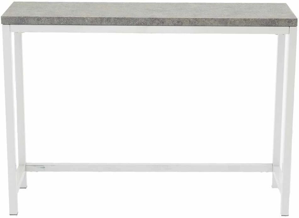 Venture Design Šoninis stalas, Rise, 110x30x80 cm, Balta