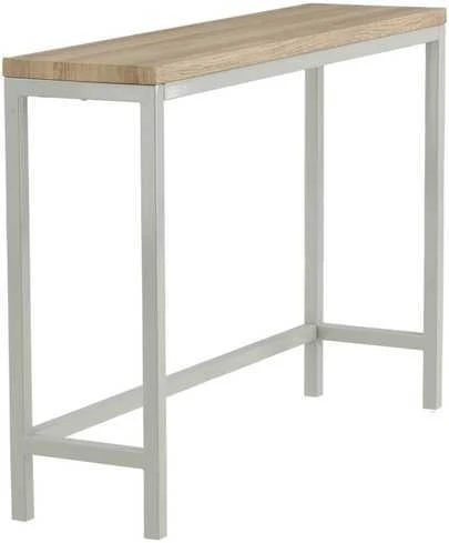 Venture Design Šoninis stalas, Rise, 110x30x80 cm, Pilka
