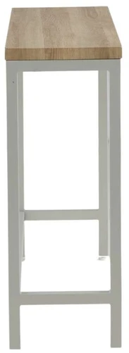 Venture Design Šoninis stalas, Rise, 110x30x80 cm, Pilka