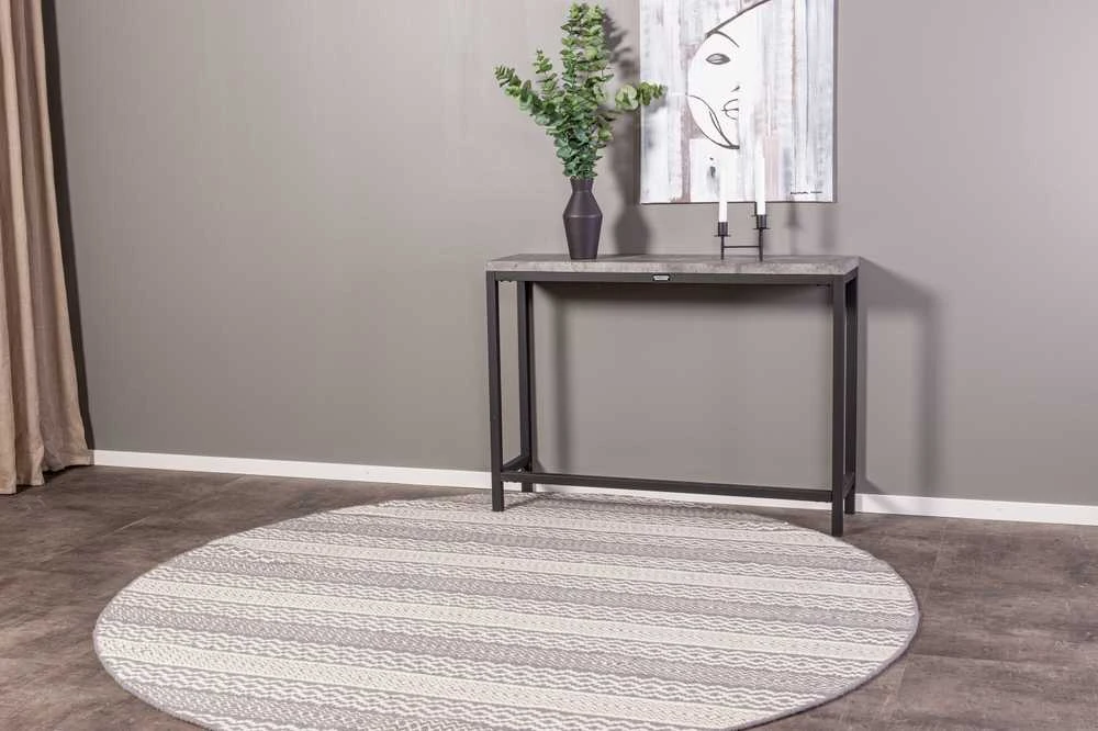 Venture Design Šoninis stalas, Rise, 110x30x80 cm, Juodas
