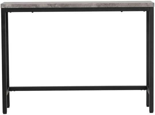 Venture Design Šoninis stalas, Rise, 110x30x80 cm, Juodas