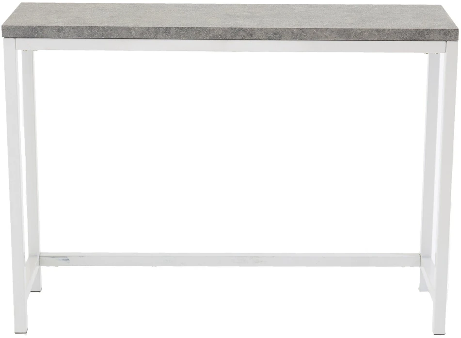 Venture Design Šoninis stalas, Rise, 110x30x80 cm, Balta
