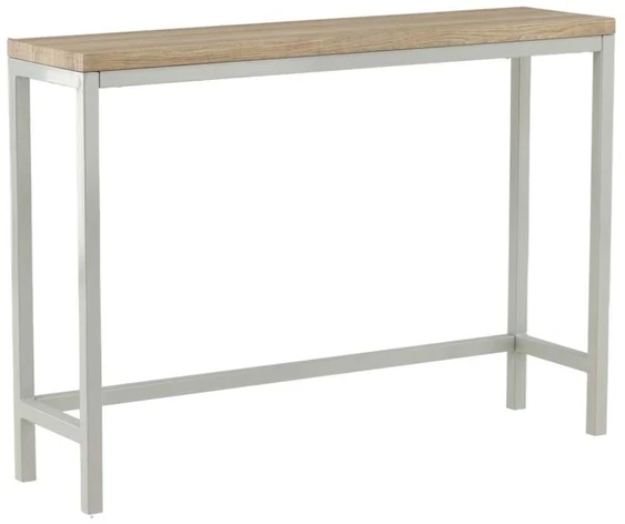 Venture Design Šoninis stalas, Rise, 110x30x80 cm, Pilka