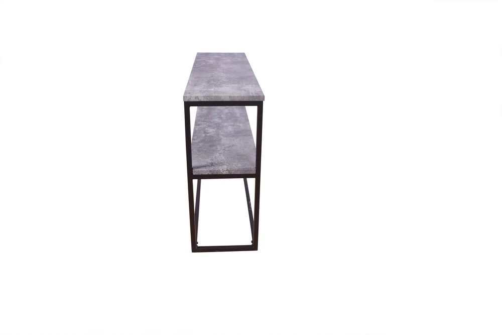 Venture Design Šoninis stalas, Rise Double, 70x110x30 cm, Juodas