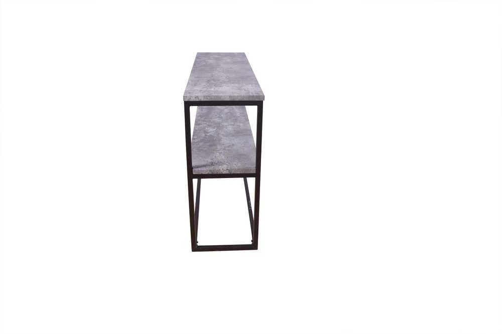 Venture Design Šoninis stalas, Rise Double, 70x110x30 cm, Juodas