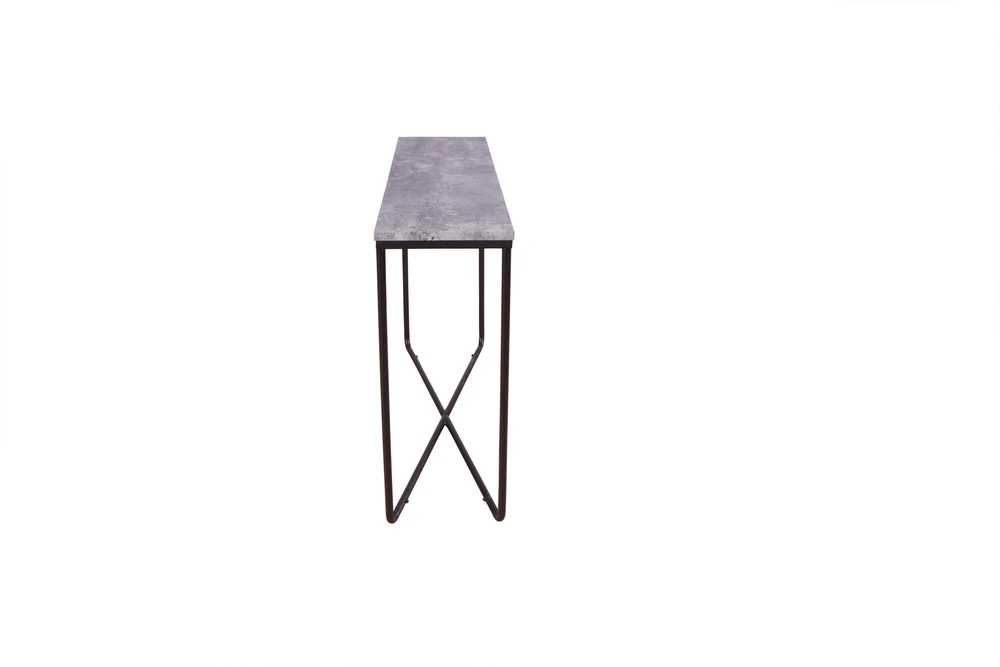 Venture Design Šoninis stalas, rūmai, 80x110x30 cm, tamsiai pilkas