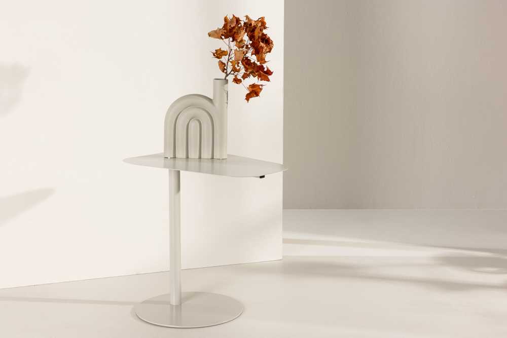 Venture Design Šoninis stalas, San Chosė, 38x50 cm, Bežinis