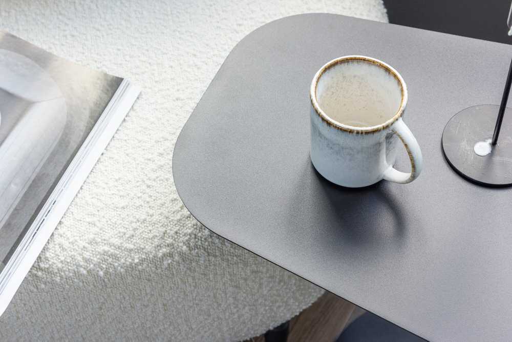 Venture Design Šoninis stalas, San Chosė, 38x50 cm, Juodas
