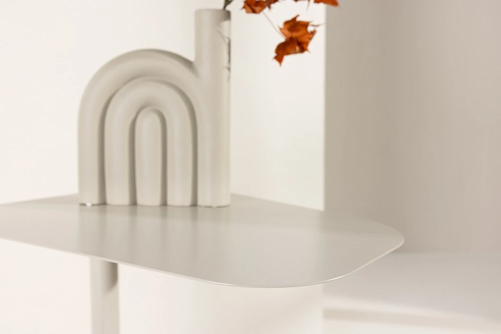 Venture Design Šoninis stalas, San Chosė, 38x50 cm, Bežinis
