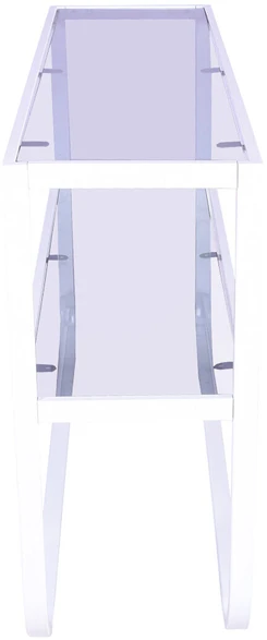 Venture Design Šoninis stalas, Supamas, 70x110x30 cm, Balta