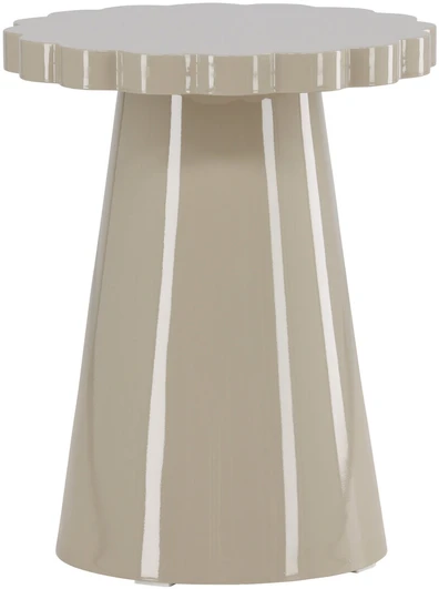 Venture Design Šoninis staliukas 45x55 cm, smėlio spalvos, MDF