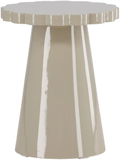 Venture Design Šoninis staliukas 45x55 cm, smėlio spalvos, MDF