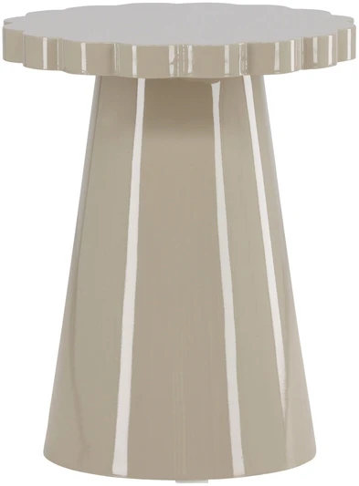 Venture Design Šoninis staliukas 45x55 cm, smėlio spalvos, MDF