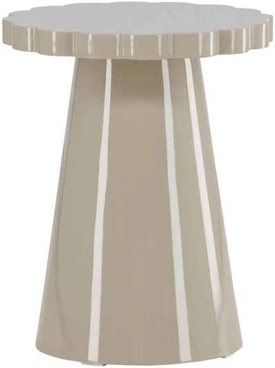 Venture Design Šoninis staliukas 45x55 cm, smėlio spalvos, MDF