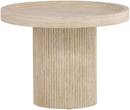 Venture Design Šoninis staliukas Krille 60x45 cm Smėlio spalvos