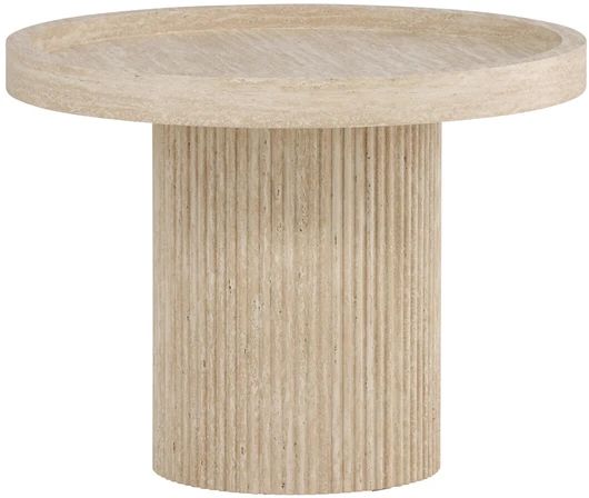 Venture Design Šoninis staliukas Krille 60x45 cm Smėlio spalvos