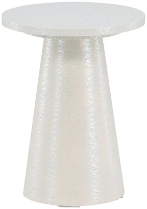 Venture Design Šoninis staliukas Lanzo 35x45 cm baltas MDF