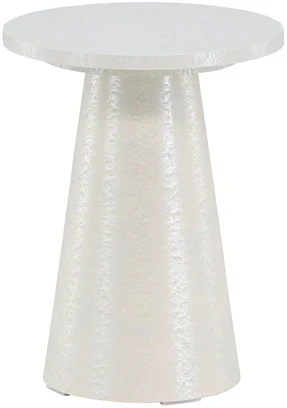 Venture Design Šoninis staliukas Lanzo 35x45 cm baltas MDF