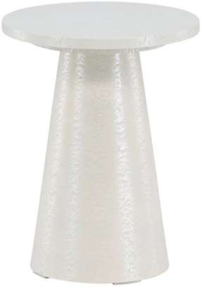 Venture Design Šoninis staliukas Lanzo 35x45 cm baltas MDF