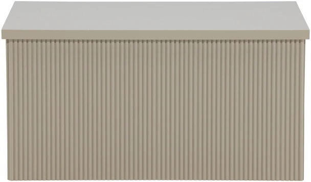 Venture Design Šoninis staliukas Lenox 80x60x40 cm smėlio spalvos MDF