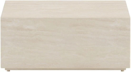 Venture Design Šoninis staliukas Lissabon 80x80x35 cm Smėlio spalvos