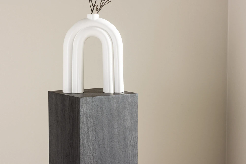 Venture Design Šoninis staliukas, Ramsvik, 23x95 cm, Juodas
