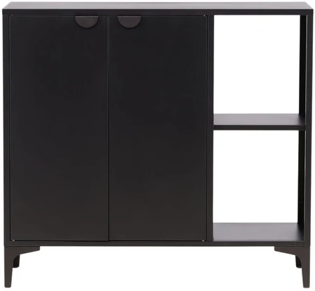 Venture Design Spintelė Juodo plieno, 42x100x110 cm