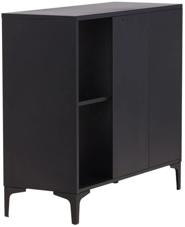Venture Design Spintelė Juodo plieno, 42x100x110 cm
