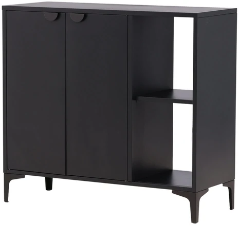 Venture Design Spintelė Juodo plieno, 42x100x110 cm