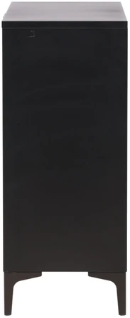 Venture Design Spintelė Juodo plieno, 42x100x110 cm