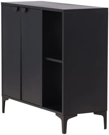 Venture Design Spintelė Juodo plieno, 42x100x110 cm