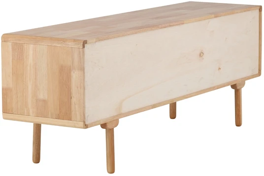 Venture Design Spintelė Skärhamn 180x45x65 cm Guminė mediena Natūrali