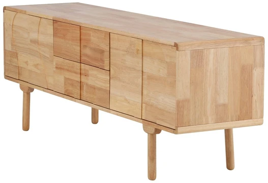 Venture Design Spintelė Skärhamn 180x45x65 cm Guminė mediena Natūrali