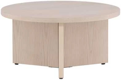 Venture Design Stalas, didelė sofa Saltö, ø85 cm, balintas