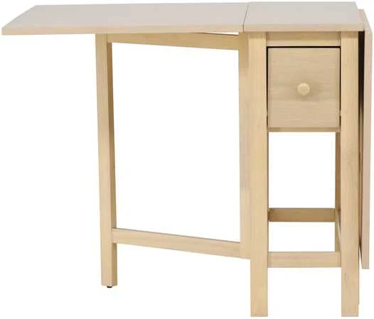Venture Design Stalas, Edward Drop Leaf, 150x80 cm, baltašviesa