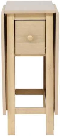 Venture Design Stalas, Edward Drop Leaf, 150x80 cm, baltašviesa