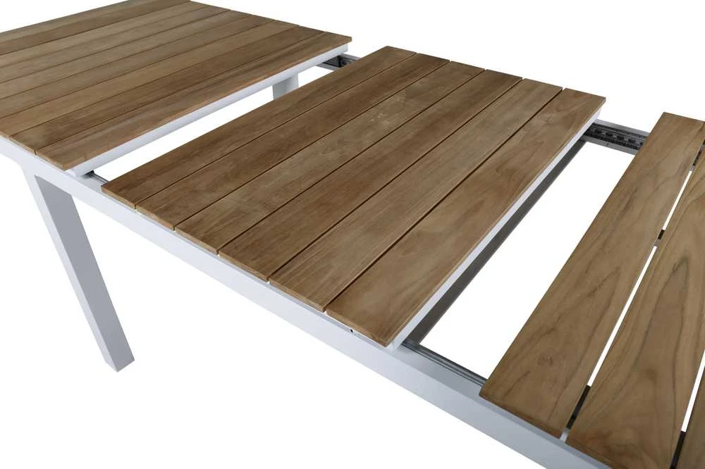 Venture Design Stalas, Meksika, 76x160x90 cm, Balta