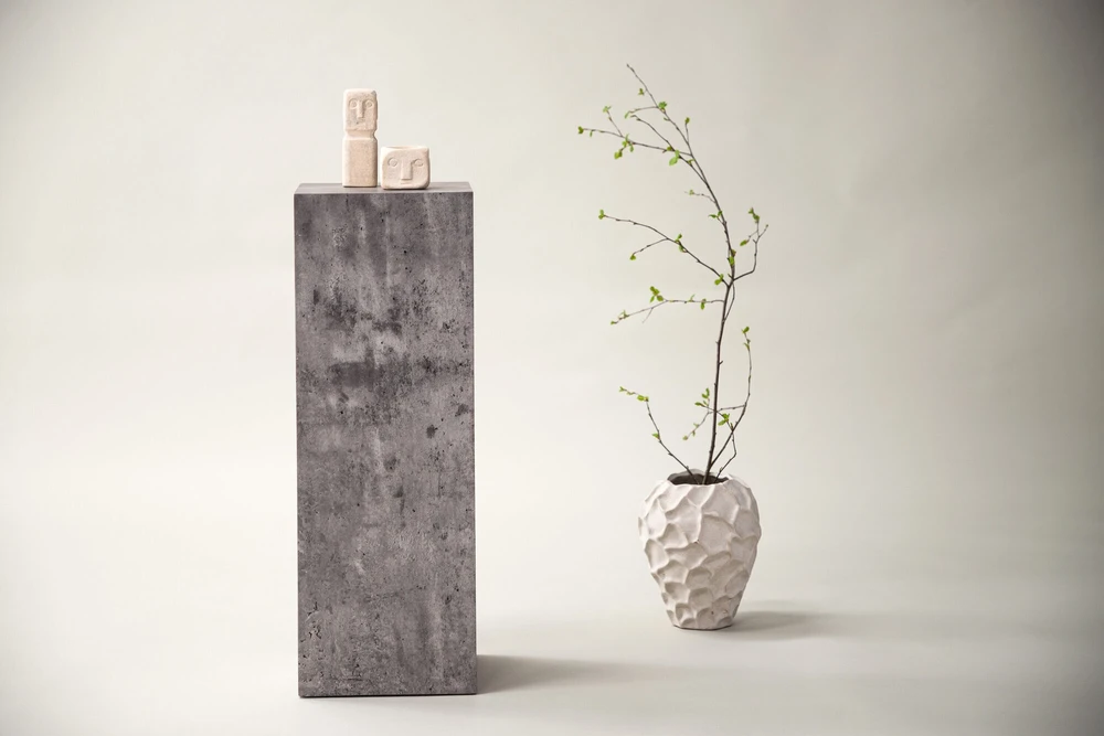Venture Design Stalas, žemas saugojimo spinta Ramsvik, 23x23 cm, pilka