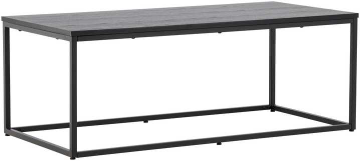 Venture Design Staliukas prie sofos, Mallan, 120x60 cm, Juodas