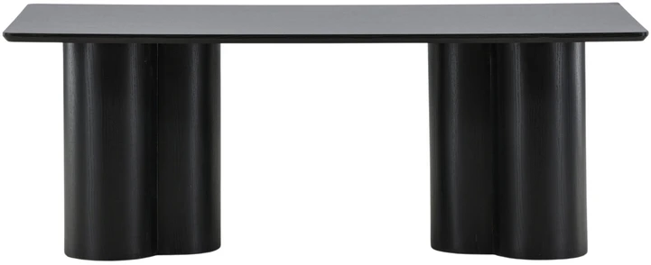 Venture Design Staliukas prie sofos, Olivia, 120x60 cm, Juodas