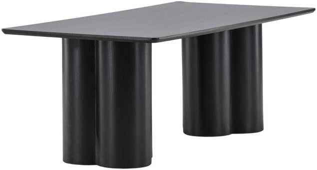 Venture Design Staliukas prie sofos, Olivia, 120x60 cm, Juodas