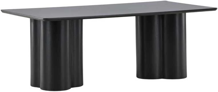 Venture Design Staliukas prie sofos, Olivia, 120x60 cm, Juodas
